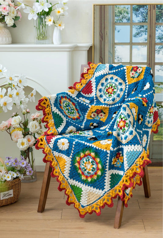 Secret Garden Blanket Crochet Pattern