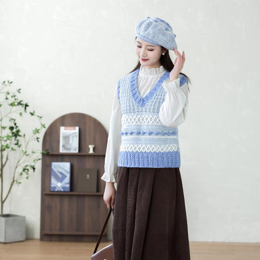 Lan Vest Crochet Pattern