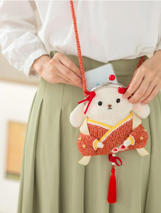 Cute Rabbit Hanfu Bag Crochet Pattern