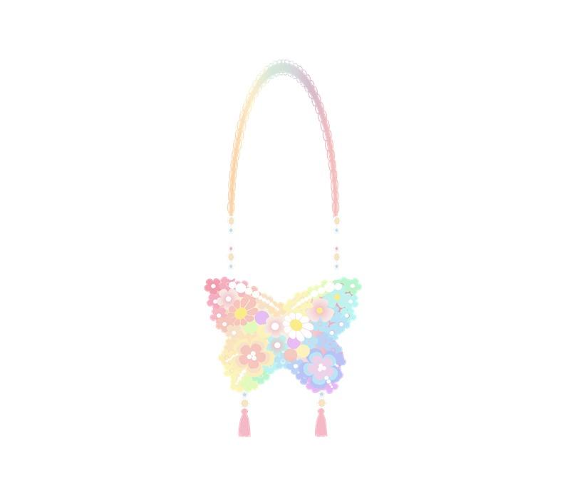 Butterfly Crossbody Bag Crochet Kit
