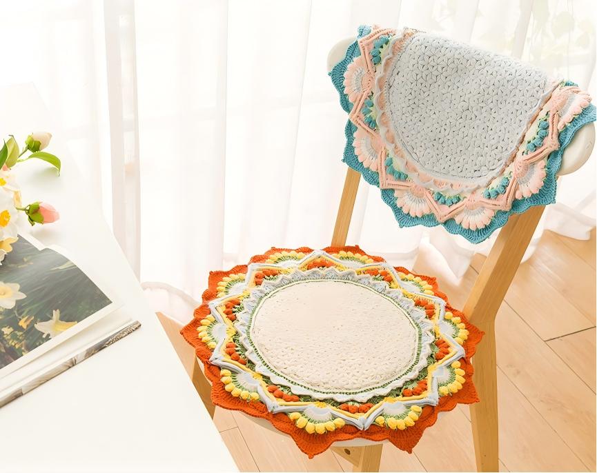 Lotus Pillowcase Crochet Pattern