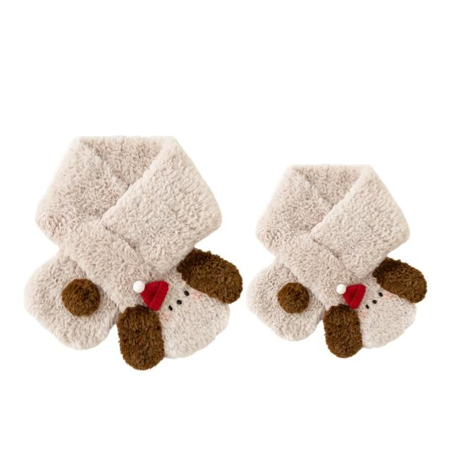 Fluffy Animal Scarf Crochet Kit