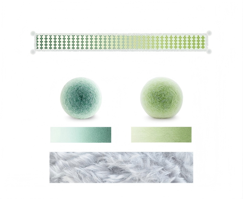 Gradient Diamond Scarf Crochet Kit