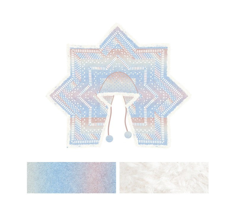 Starry Hooded Cloak Crochet Kit