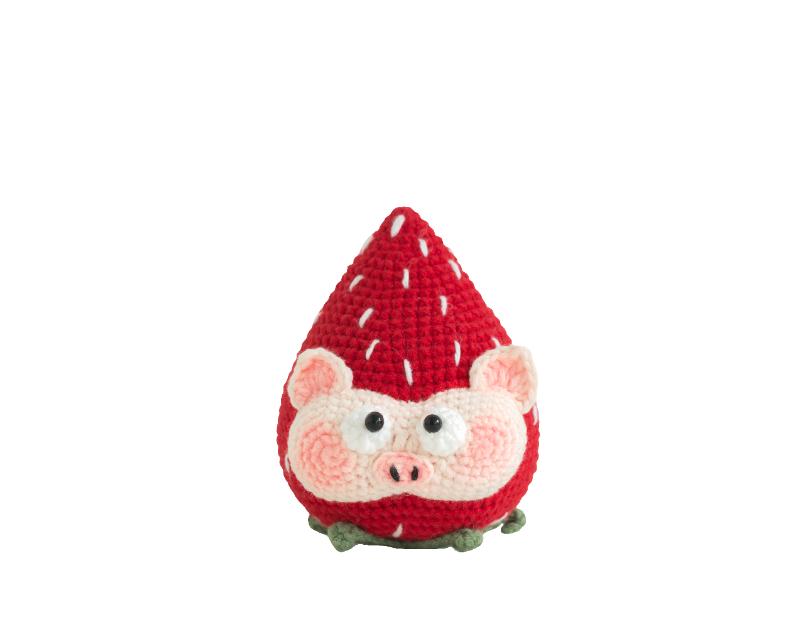 Fruity Piggy Crochet Yarn Kit