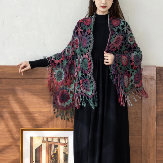 Y¨¢n Shawl Crochet Yarn Kit