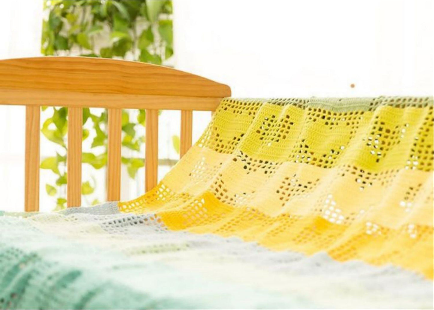 Heart Baby Blanket Crochet Kit