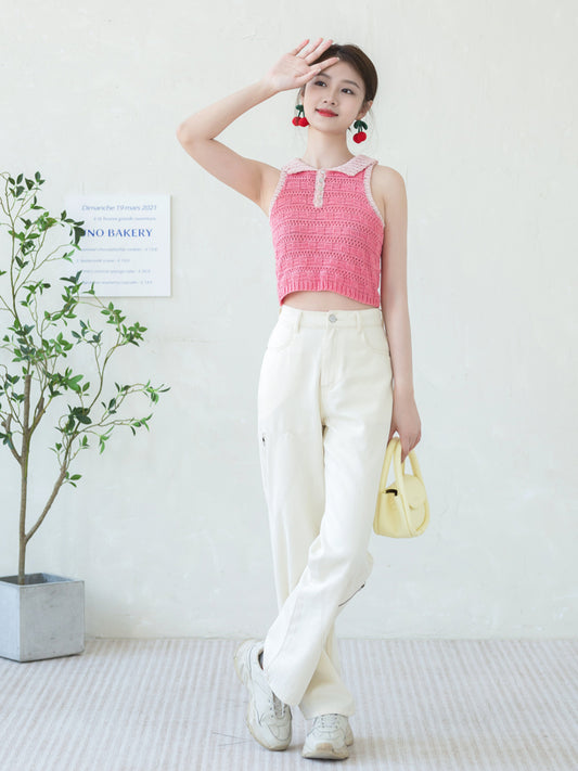 Hot Summer Vest Crochet Yarn Kit