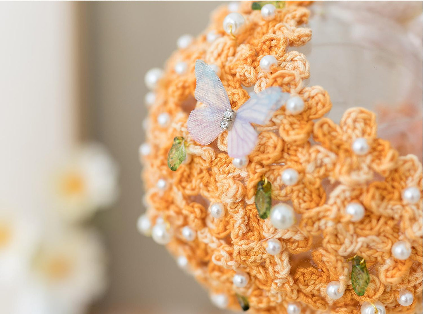 Häkelgarn-Set mit Hasenlaterne | Serie „Chinesische Ästhetik“ | Susans Familie