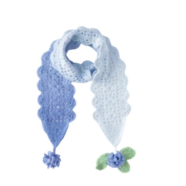 Hydrangea Scarf Crochet Kit