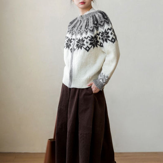 Winter Sunshine Cardigan Knit Pattern