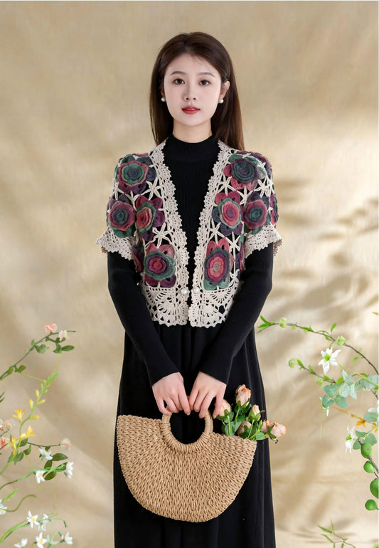 Daffodil Cardigan Crochet Kit