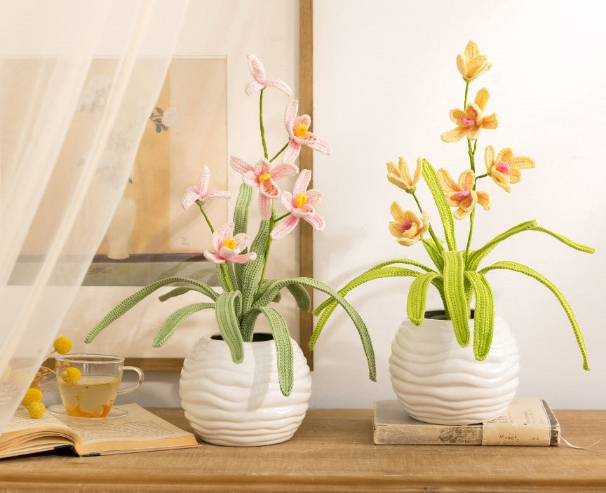 Chinese Ground Orchid Crochet Pattern