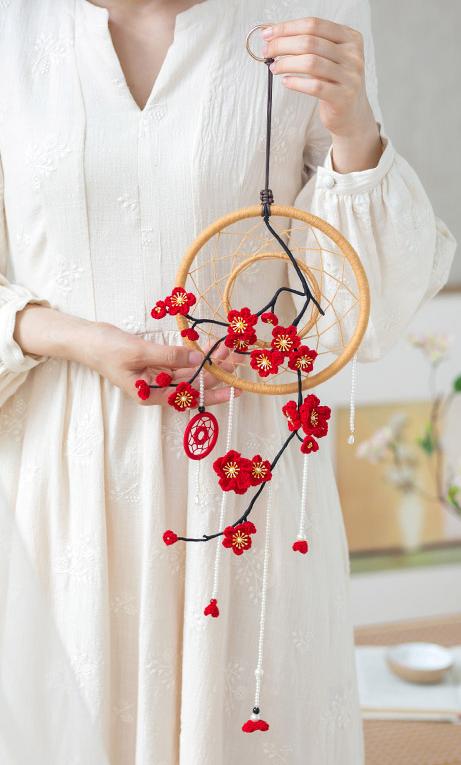Seasons Window Dreamcatcher Crochet Pattern