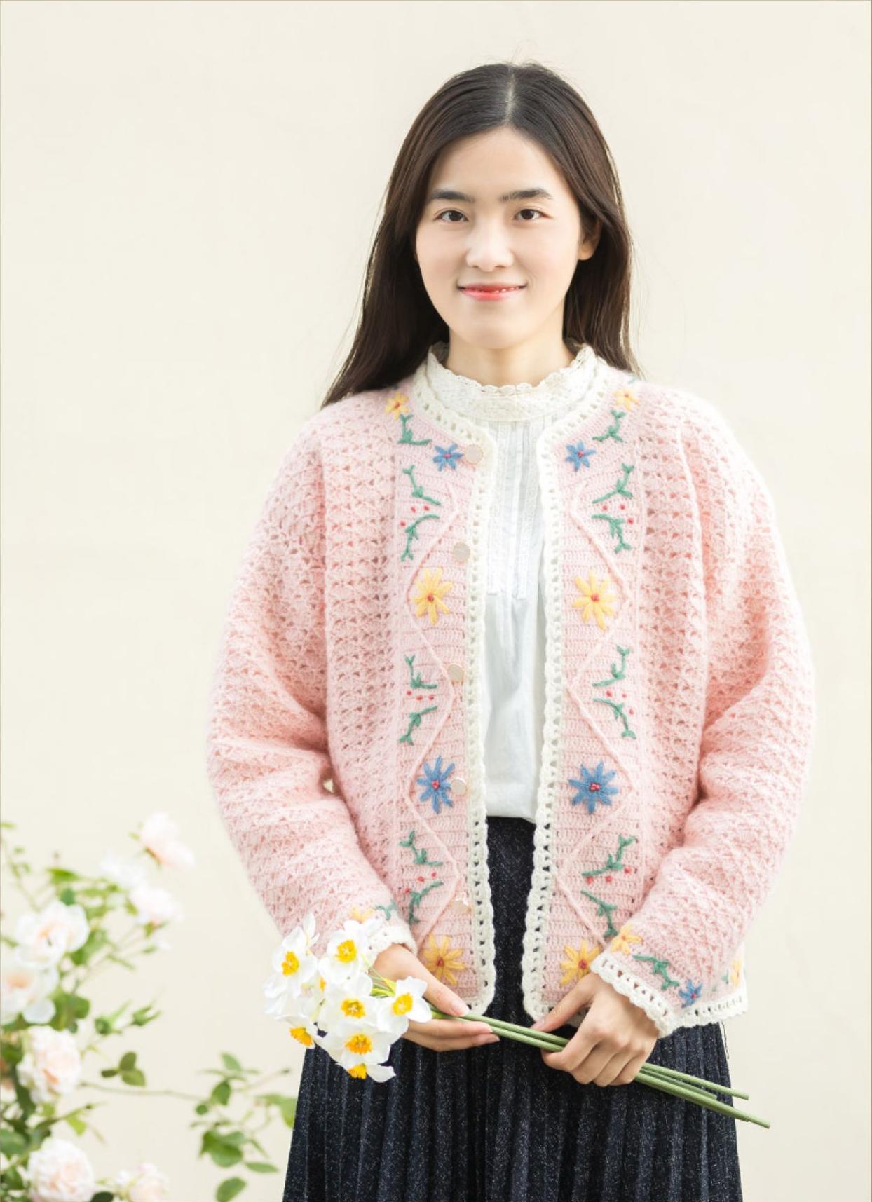 Rococo Cardigan Crochet Pattern