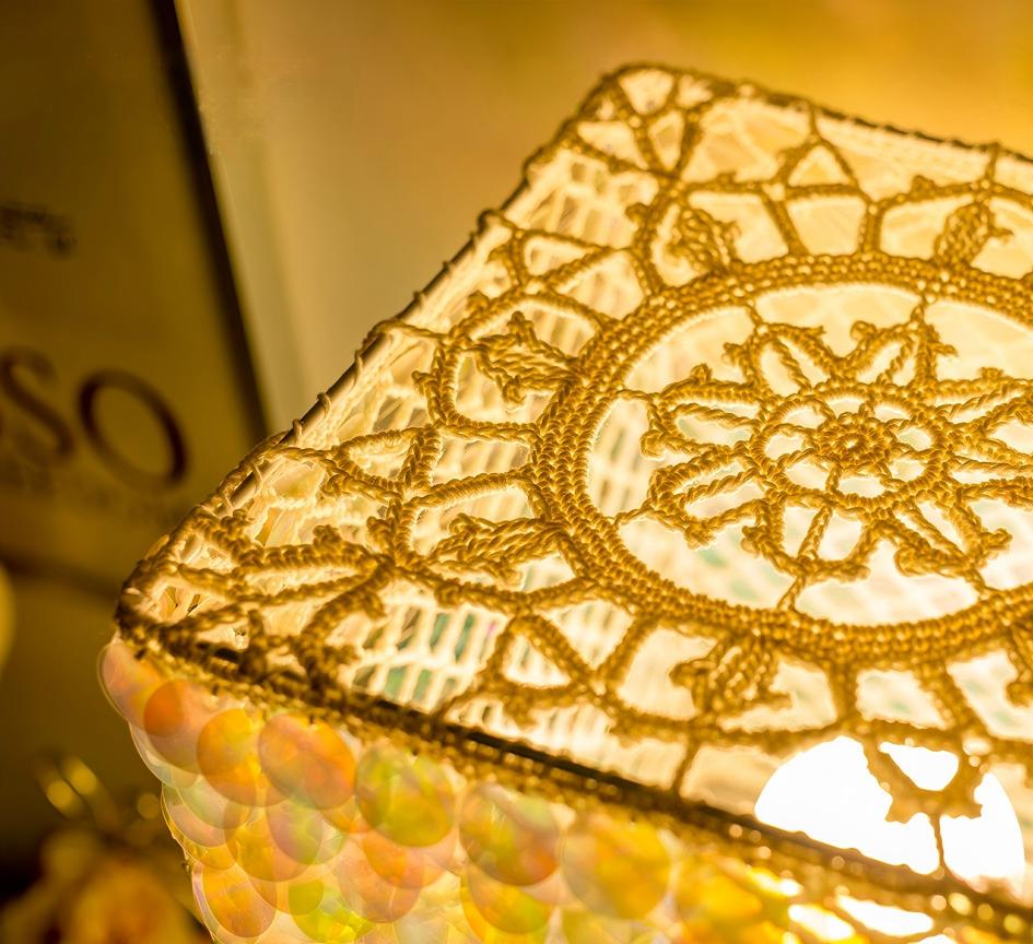 Mermaid's Glow Lampshade Crochet Kit