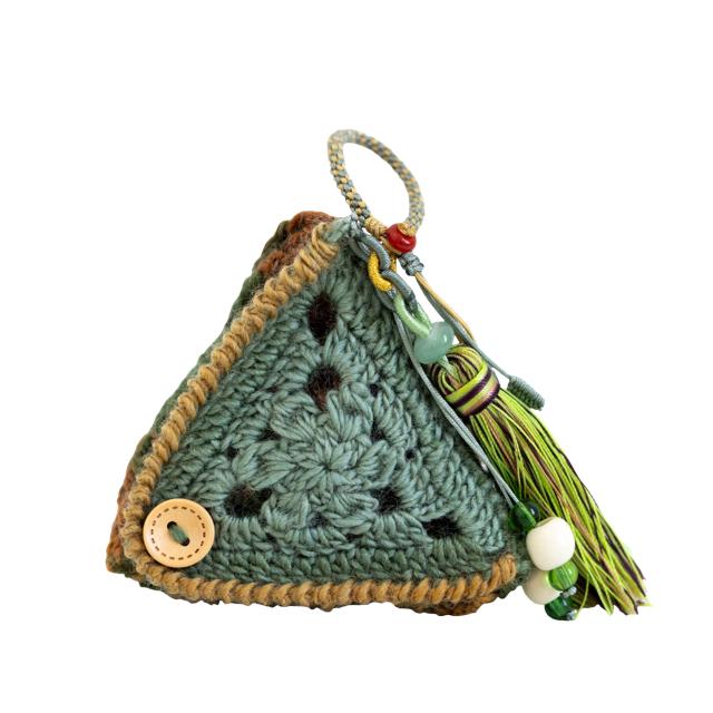 Lucky Zongzi Pouch Crochet Kit