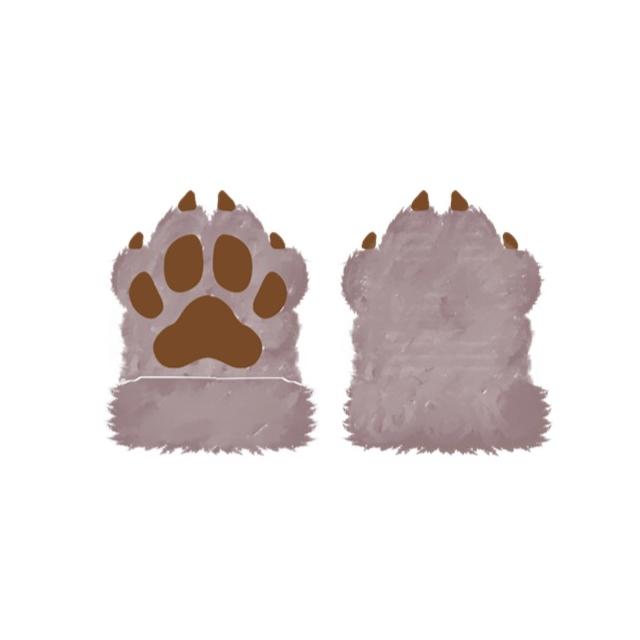 Paw Gloves Crochet Kit