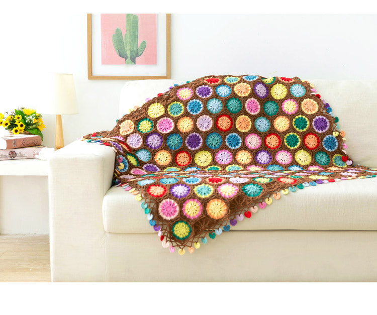 Firework Bloom Blanket Crochet Pattern