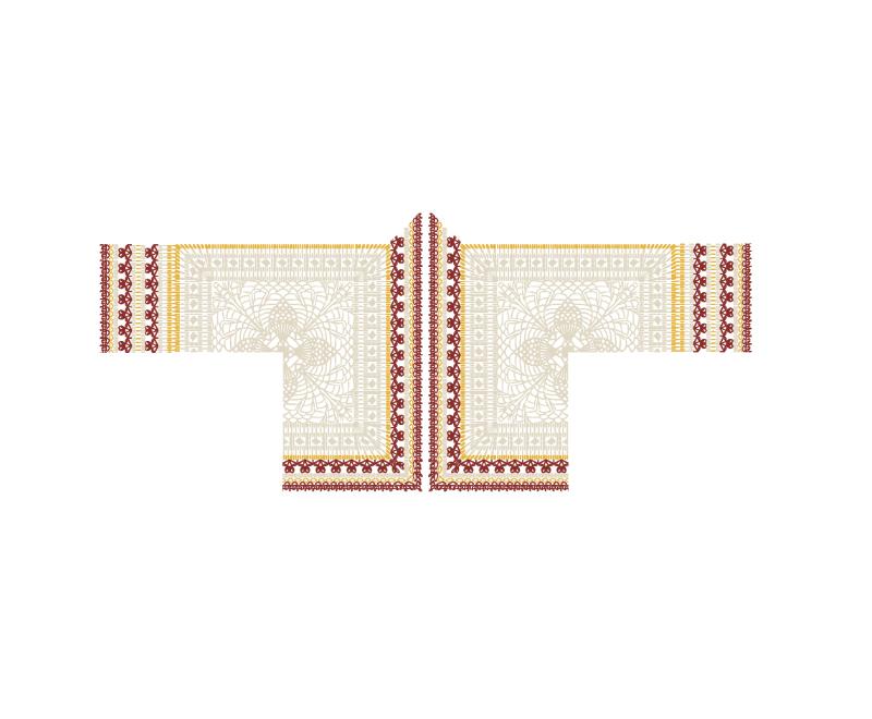 Grace Song Cardigan Crochet Yarn Kit