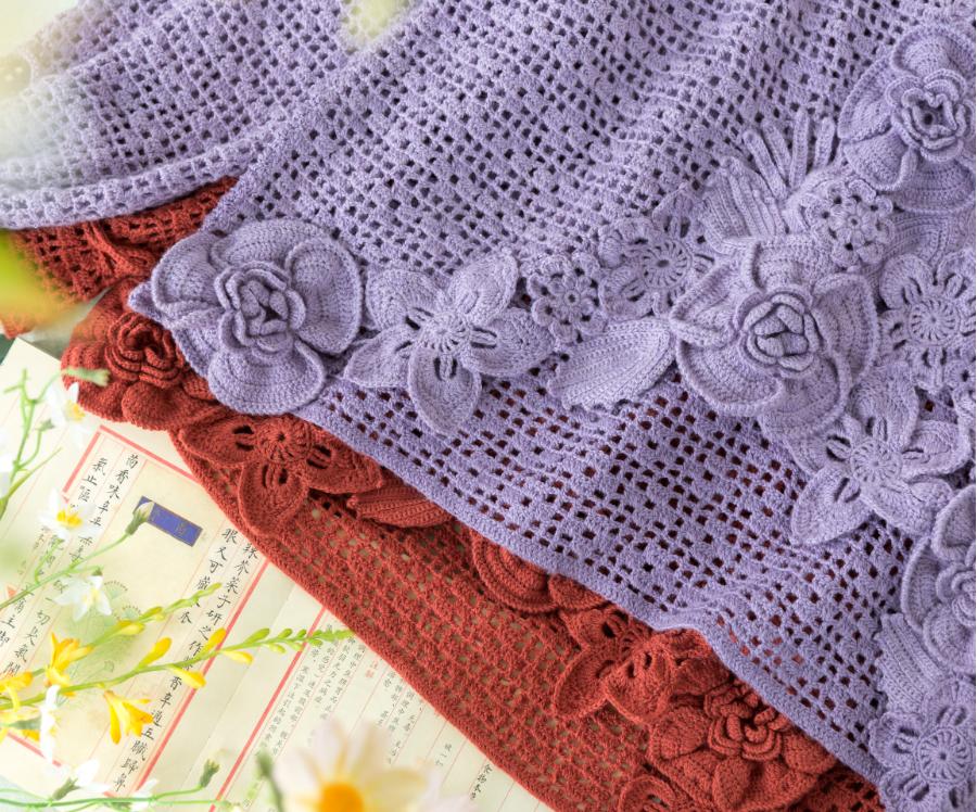 Flower Pullover Crochet Pattern