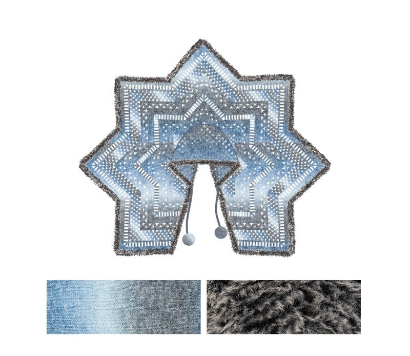 Starry Hooded Cloak Crochet Kit