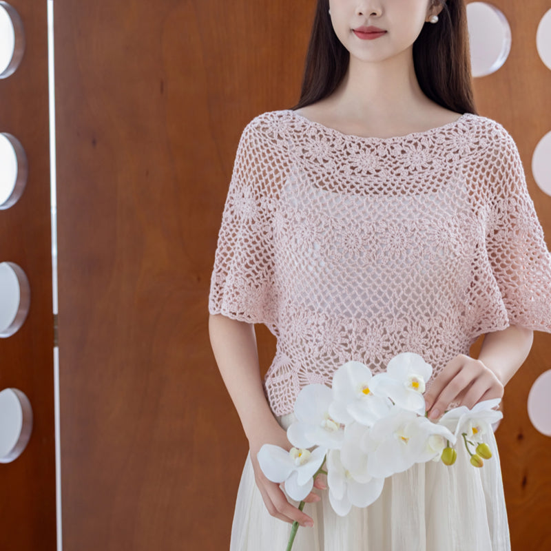 Phoenix Tail Blouse Crochet Pattern