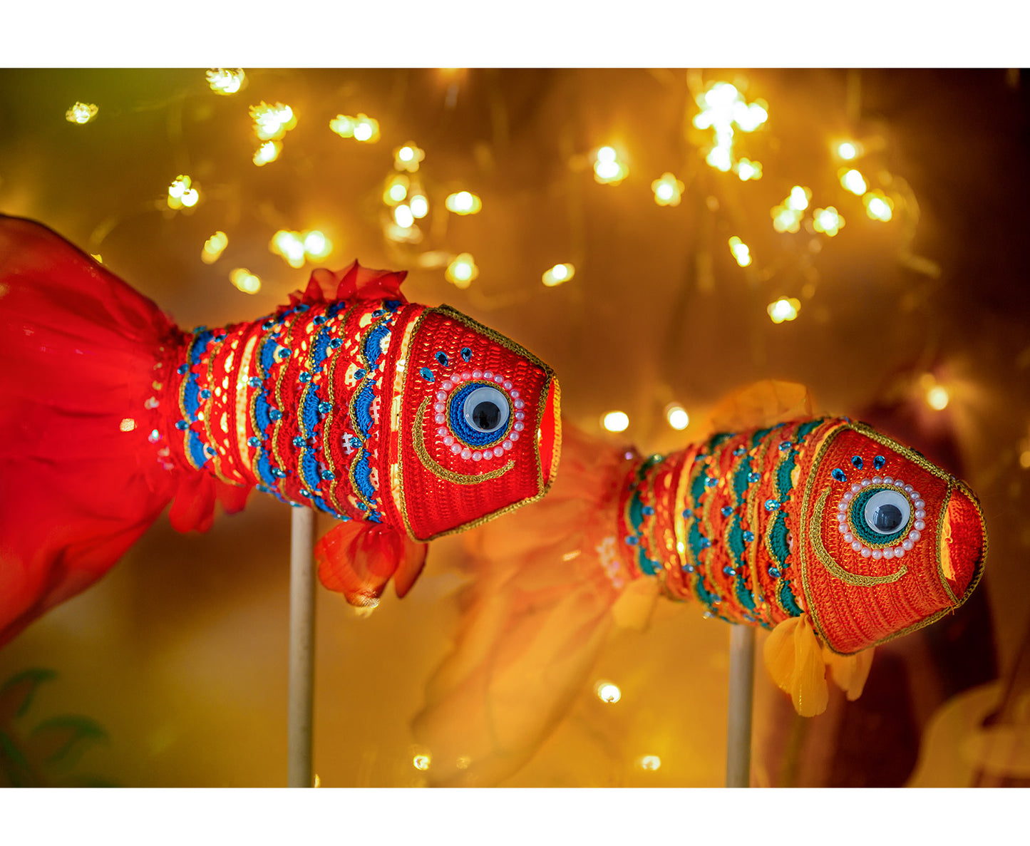 Lucky Koi Lantern Crochet Kit
