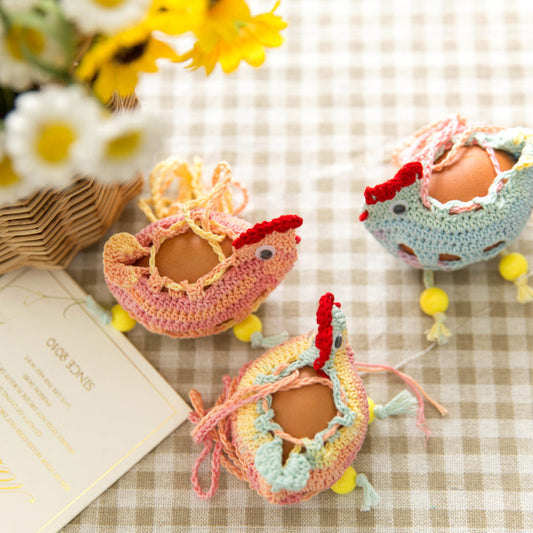 Run Chicken Run Egg Pouch Crochet Pattern