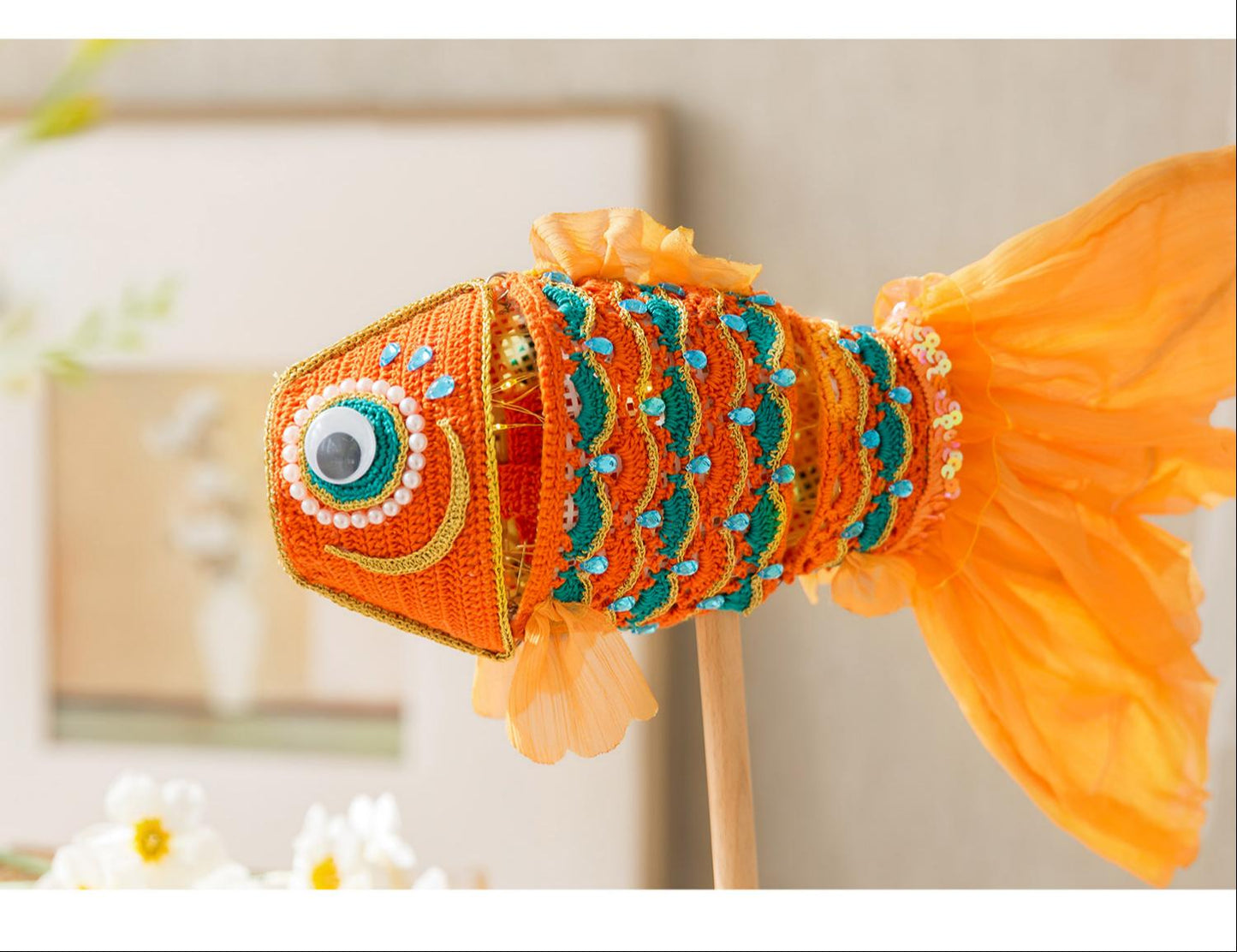 Lucky Koi Lantern Crochet Kit
