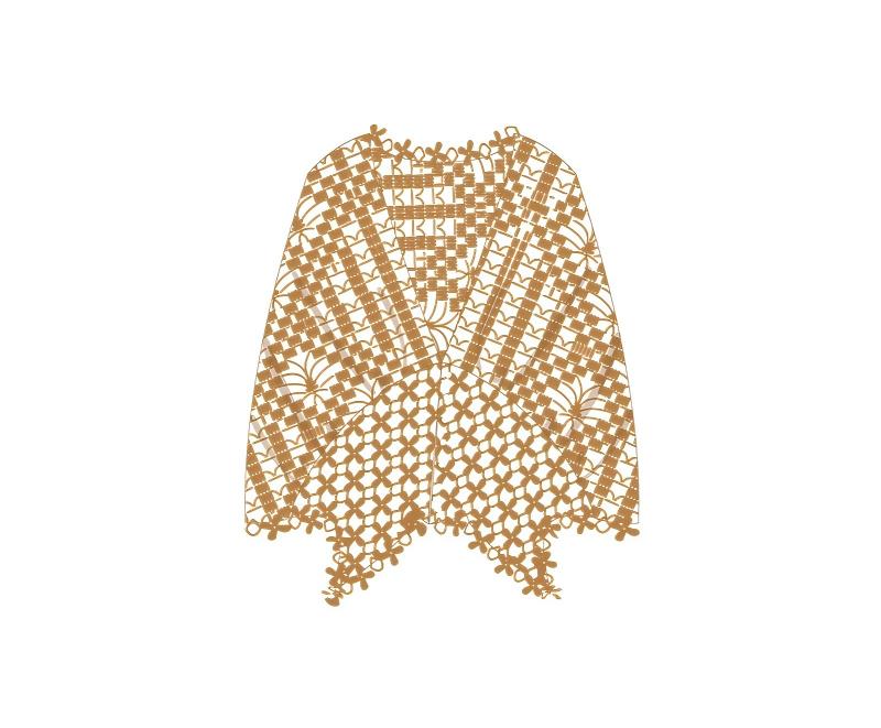 Rainelle Shawl Crochet Kit