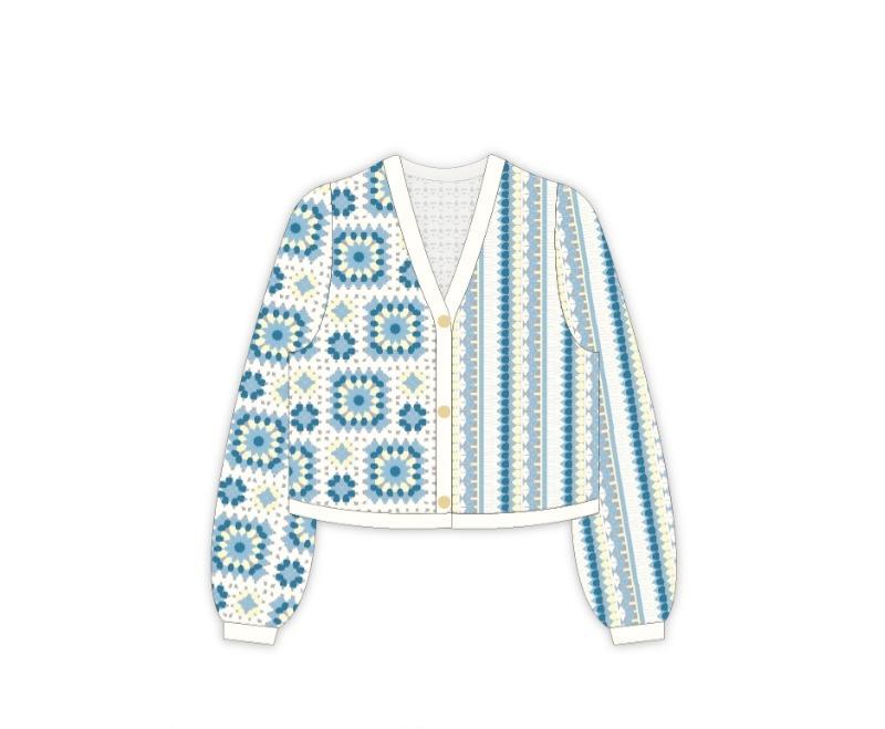 Departure Cardigan Crochet Kit