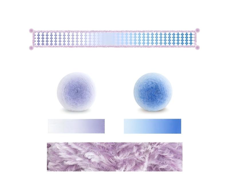 Gradient Diamond Scarf Crochet Kit