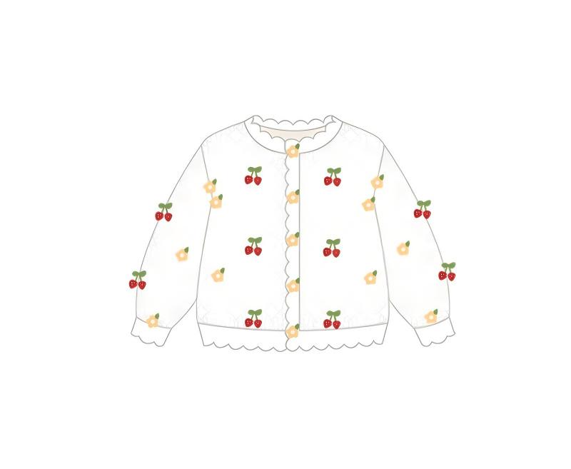 Cherry Blossom Cardigan Crochet Kit