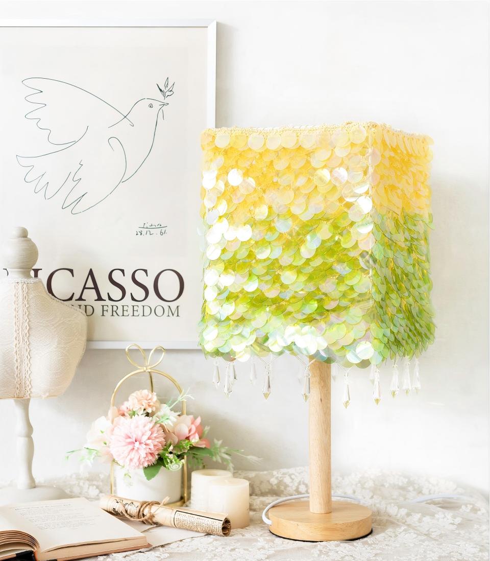 Mermaid's Glow Lampshade Crochet Kit