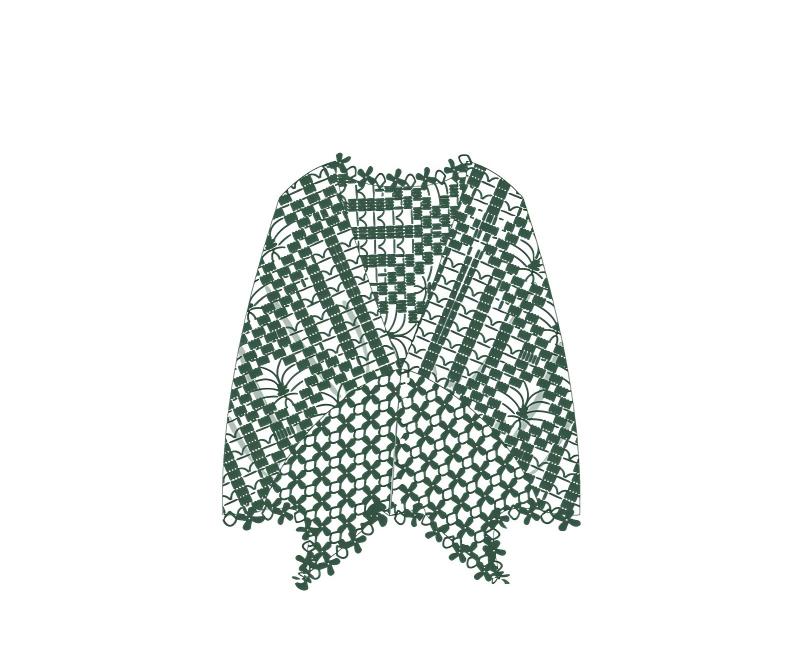 Rainelle Shawl Crochet Kit