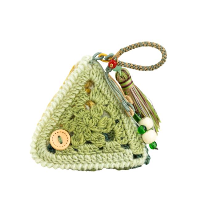Lucky Zongzi Pouch Crochet Kit