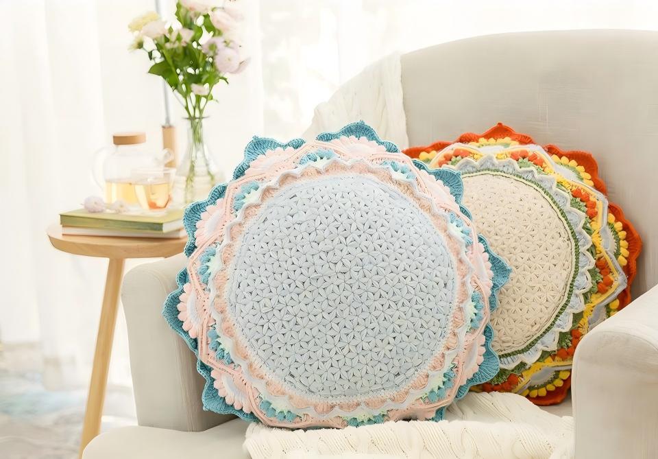 Lotus Pillowcase Crochet Pattern