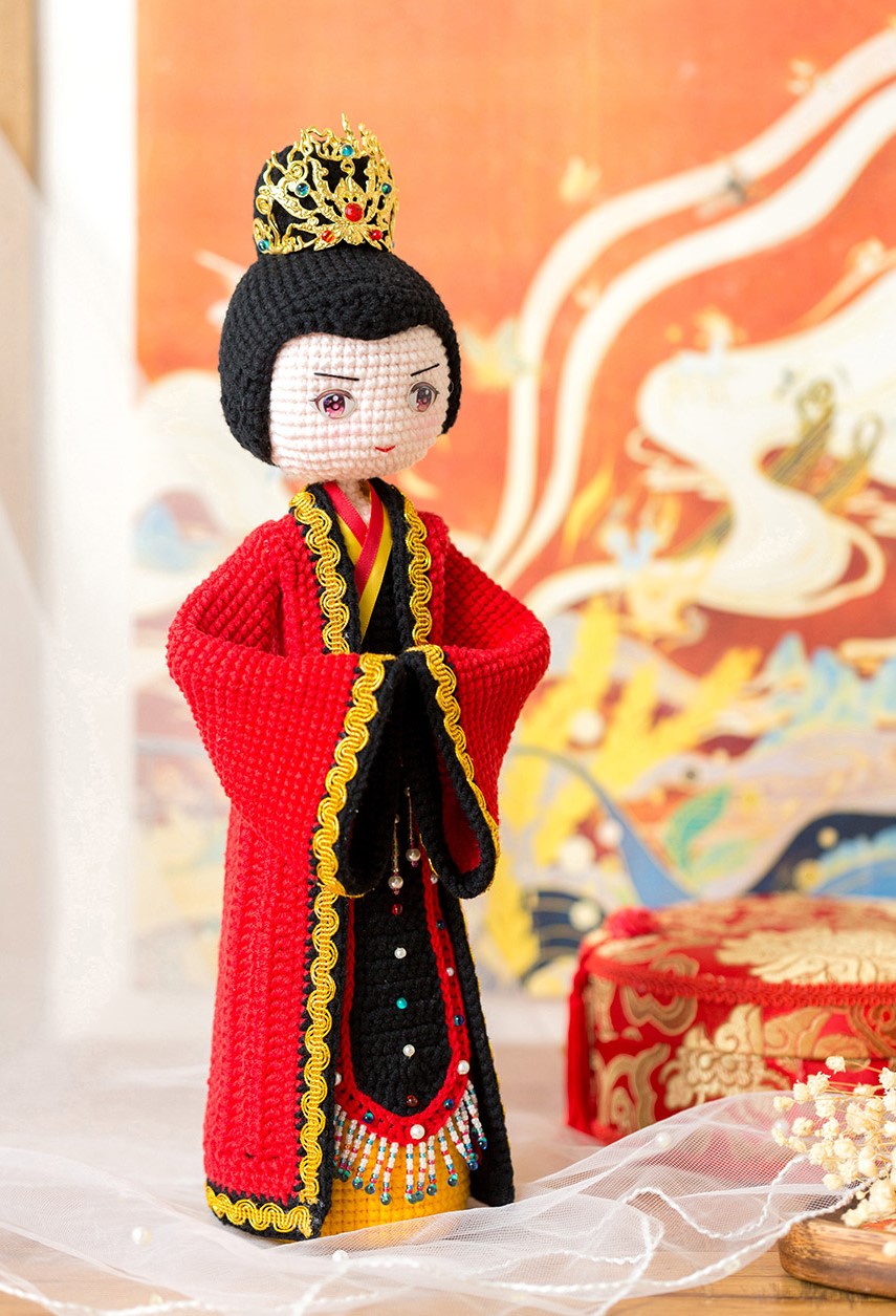 Heaven's Bliss Wedding Doll Crochet Kit