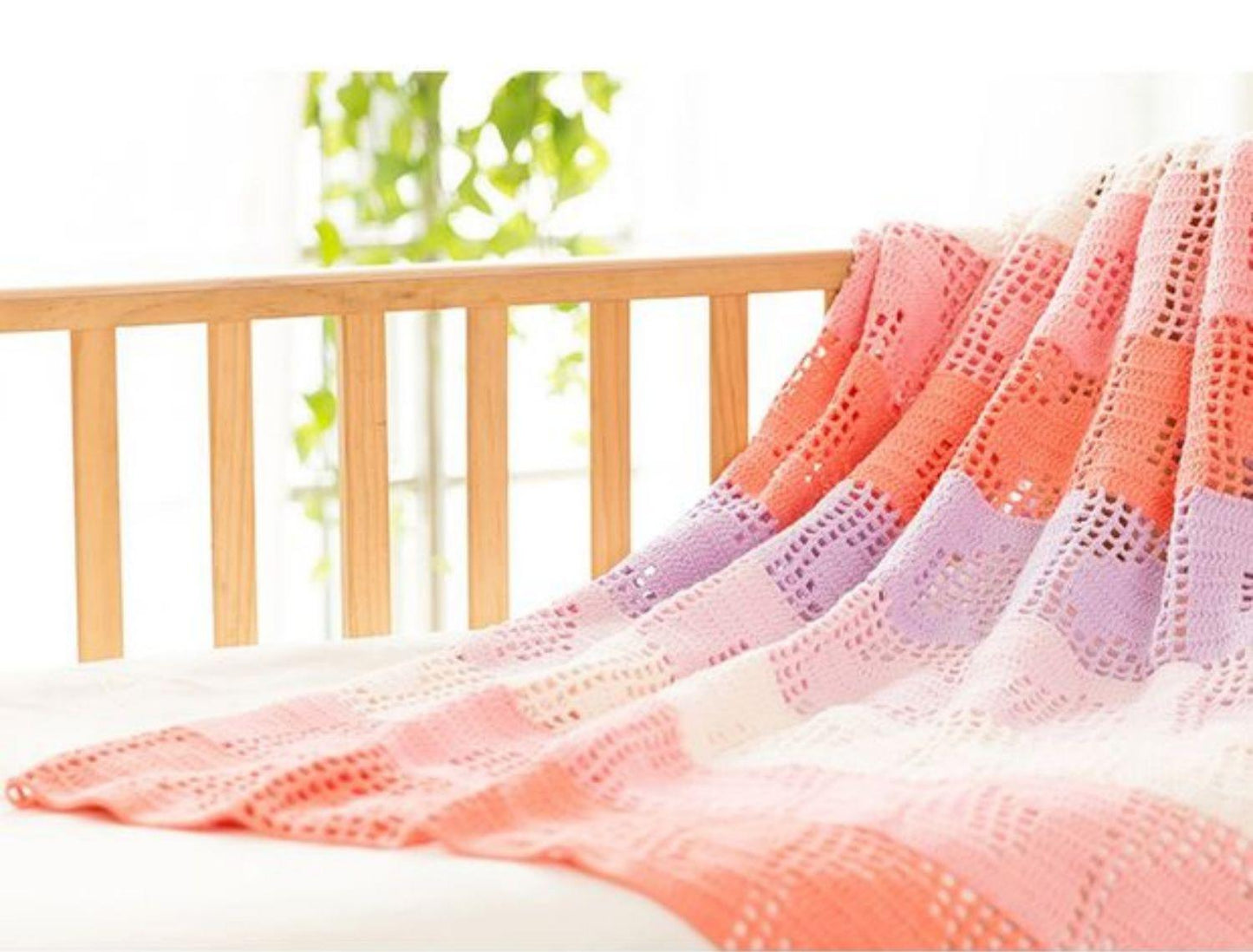 Heart Baby Blanket Crochet Kit