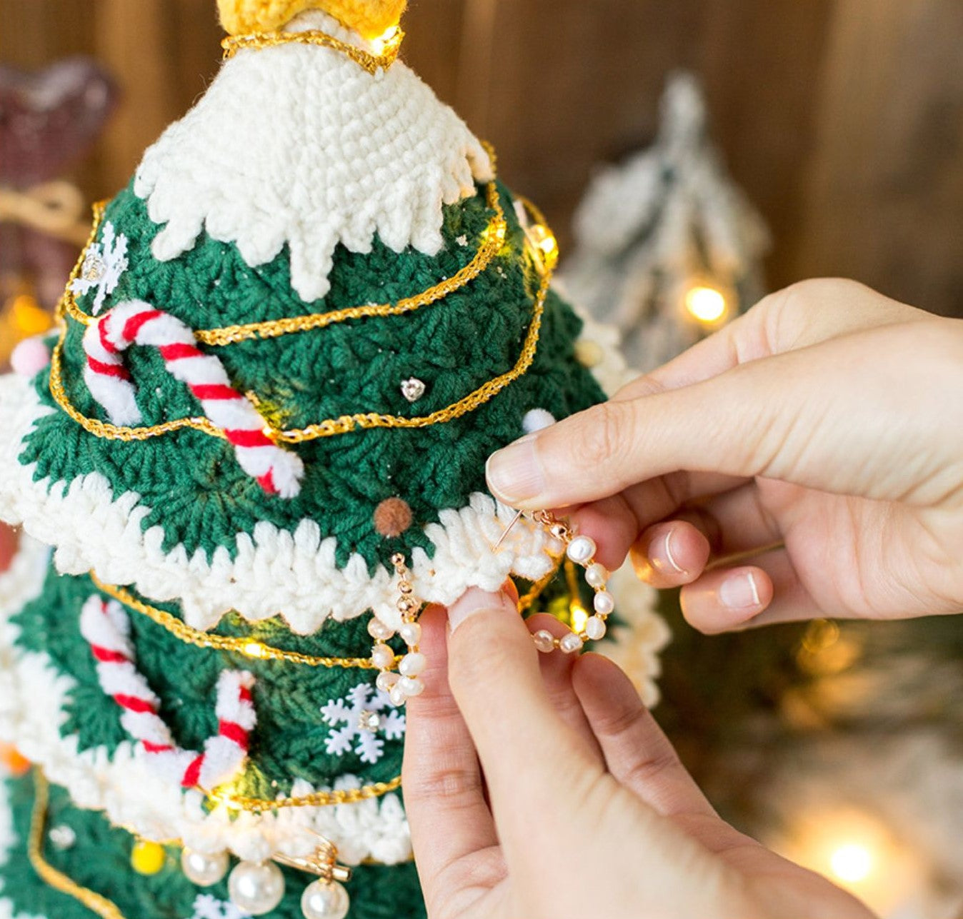 Christmas Fir Jewelry Tree Crochet Pattern