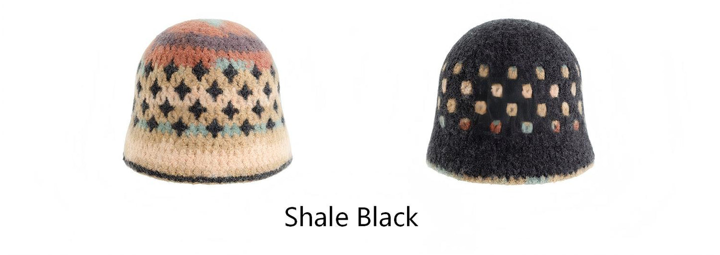Star Check Bucket Hat Crochet Kit