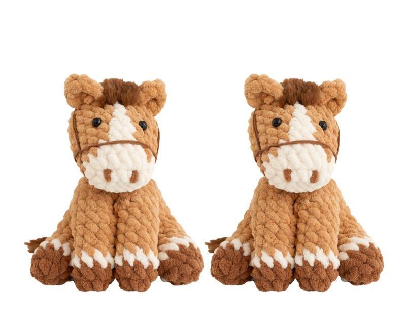 Puffy Pony Crochet Kit