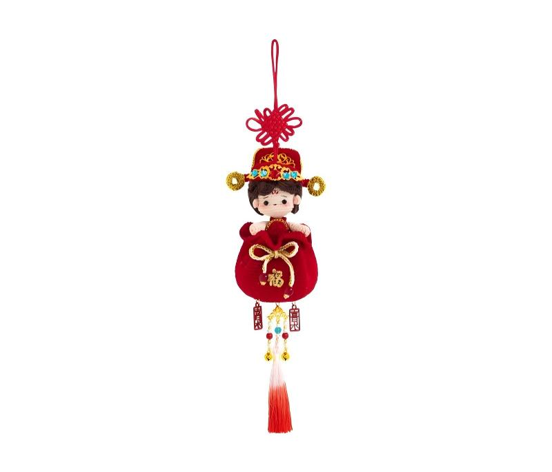 Wealth God Sachet Crochet Kit