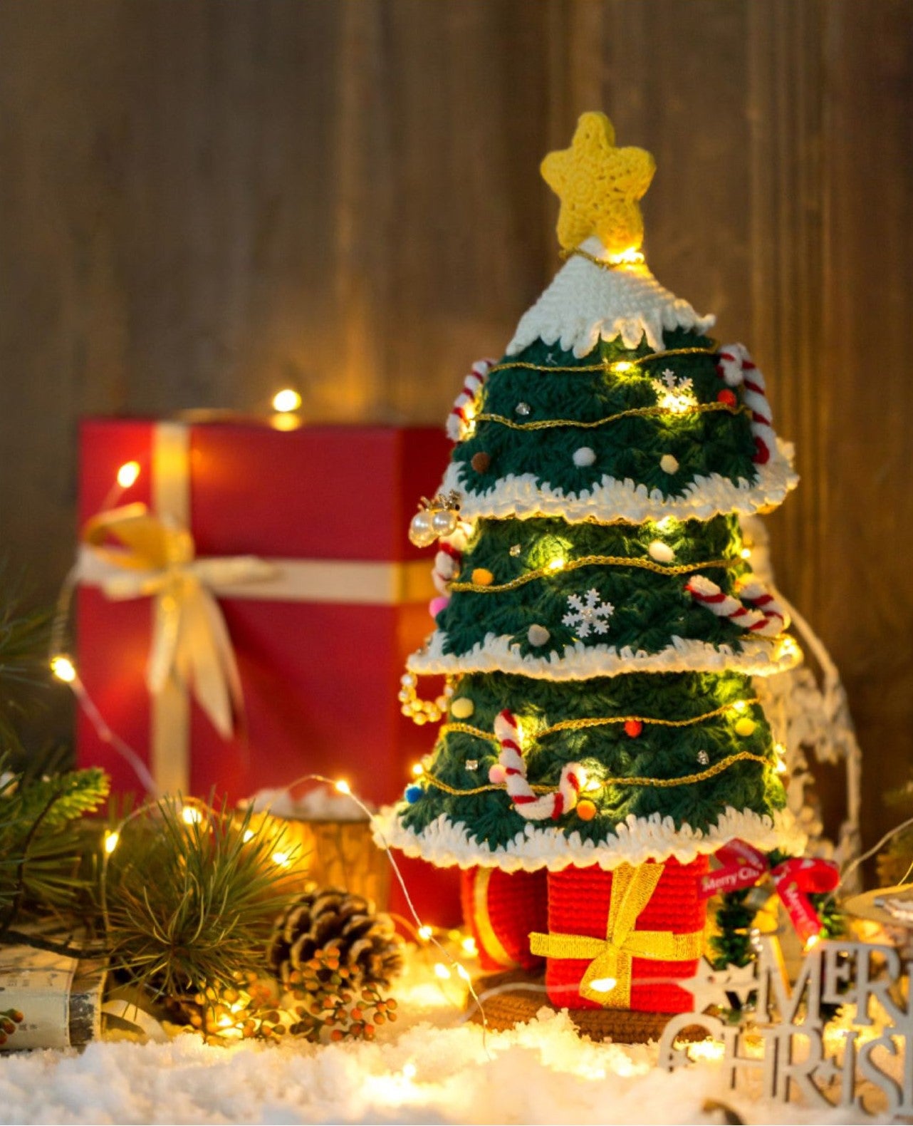 Christmas Fir Jewelry Tree Crochet Pattern