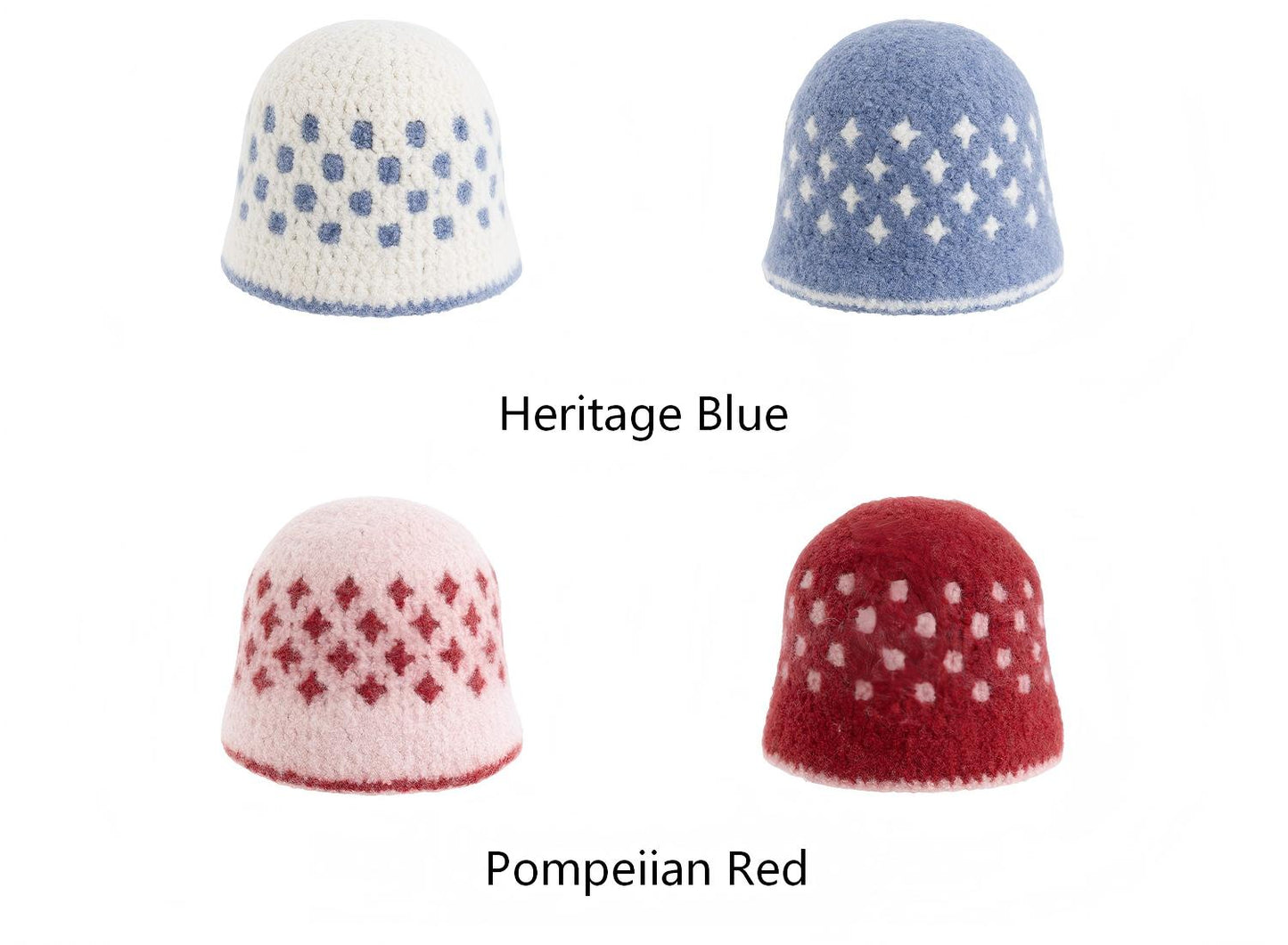 Star Check Bucket Hat Crochet Kit