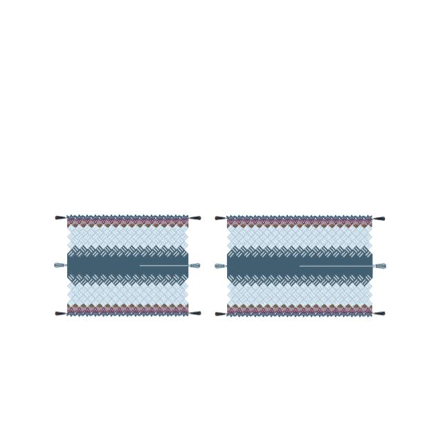 Windowpane Shawl Crochet Kit