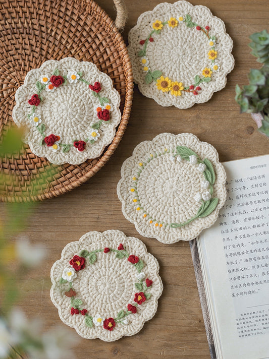 Pastorale Coaster Digital Crochet Pattern