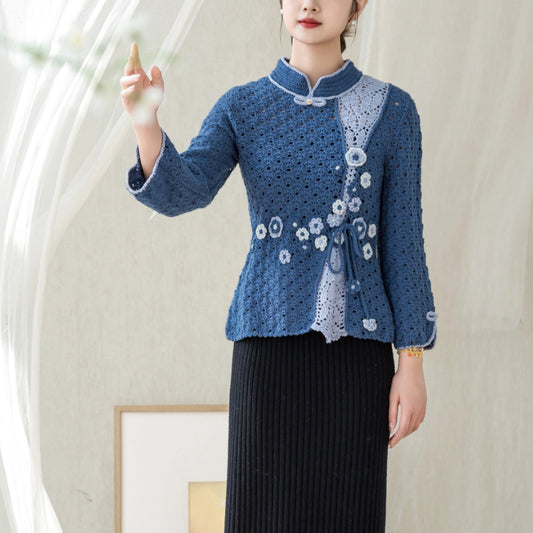 Spiritual Marsh Sweater Crochet Digital Pattern