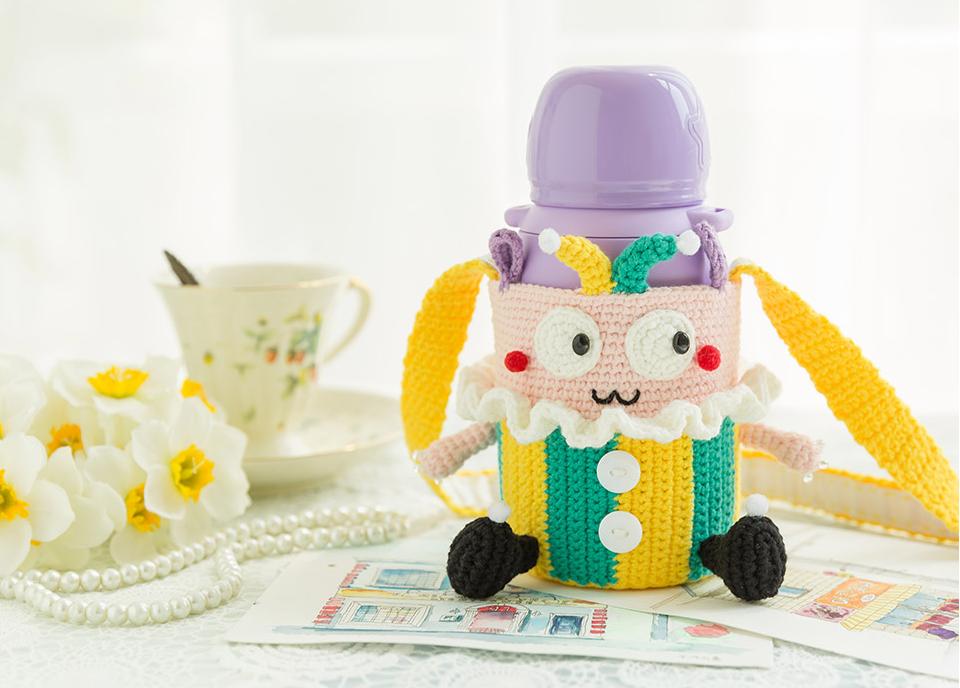 Cheerful Cup Cozy Crochet Kit